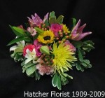 A garden of fresh, spring eco flowers. Show her your love today and always. Lilies, Anastasia mums, carnations and roses. Delivery to your home or office. The freshest flowers on hand.