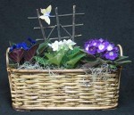 African Violet Planter Basket  