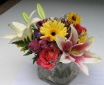 Cube and Flowers  #Ca 