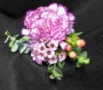 Mauve Carnation and Berries 