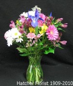 A fresh and colourful assortment of spring blooms, eco and local. Zing for Spring! We deliver fresh from the Niagara area of Ontario.